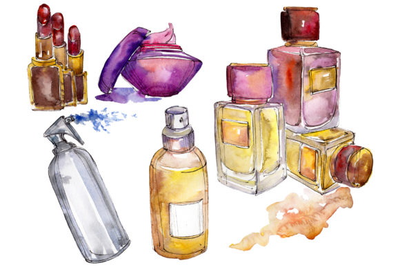 Women's Fashion Watercolor Illustrations